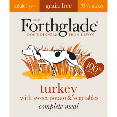 Forthglade Complete Grain Free Turkey Sweet Potato & Veg Adult Dog Food Forthglade Complete Grain Free Turkey Sweet Potato & Veg Adult Dog Food